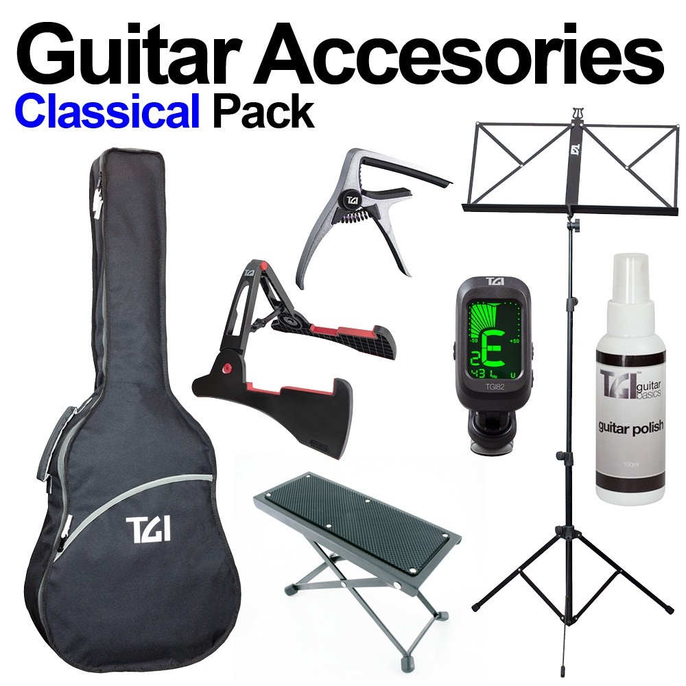 Classical Guitar accessory Pack Heritage Music UK