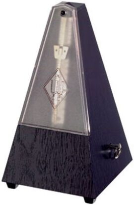 Wittner Metronome, plastic. Black
