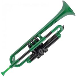 pTrumpet Green plastic trumpet