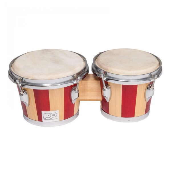 Two tone wood bongo