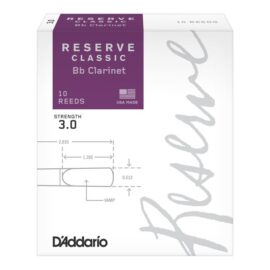 Rico Reserve Classic Bb clarinet reeds