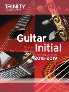 Trinity College Initial Grade guitar exam pieces 2016-2019