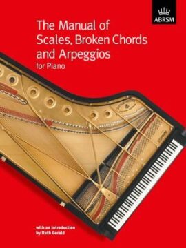 Manual of piano scales, broken chords and arpeggios