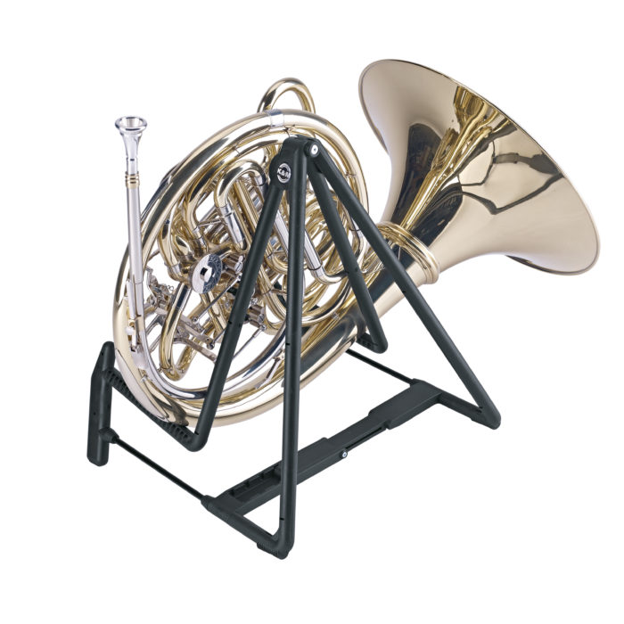 K&M French Horn stand Heritage Music UK