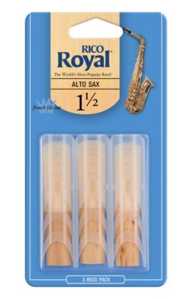 Rico Royal Alto Saxophone reeds 3 pack
