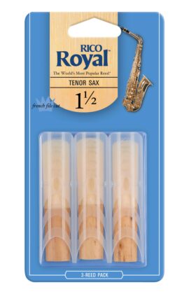 Tenor saxophone reeds - Rico Royal 3 pack