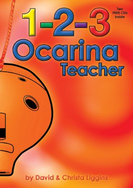 1-2-3 Ocarina Teacher with TWO free CDs and FREE 1-2-3 Ocarina Class Book