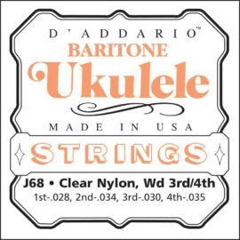 Ukulele string set (Baritone) - D'addario