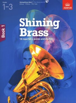 Shining Brass Book 1 with CD (Grades 1-3) - ABRSM