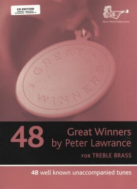 Great Winners For Treble Brass (Book and CD) - P Lawrence