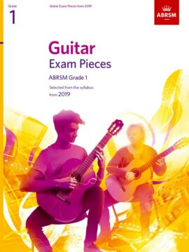 ABRSM Guitar Exam Pieces from 2109 Grade 1
