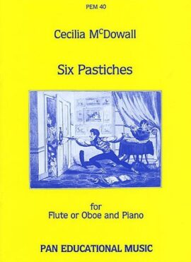 Six Pastiches For Flute Or Oboe - Cecilia McDowall