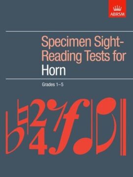 Specimen Sight-Reading Tests for Horn, Grades 1-5