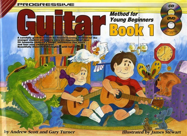 Progressive Guitar Method For Young Beginners Book 1 - Heritage Music