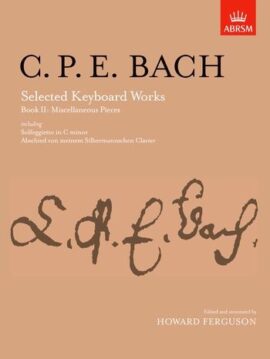 BACH CPE - Selected Keyboard Works, Book II