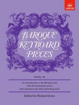 Baroque Keyboard Pieces Book III