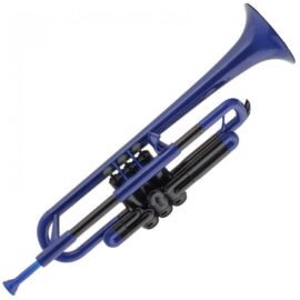 pTrumpet Blue plastic trumpet