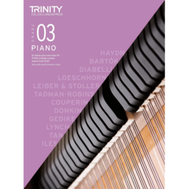 Trinity College London Piano Exam Pieces Plus Exercises From 2021 grade 3