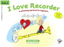 I love recorder book2/CD - Adams