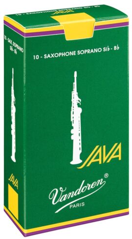 Vandoren Java 10 pack Soprano saxophone reeds