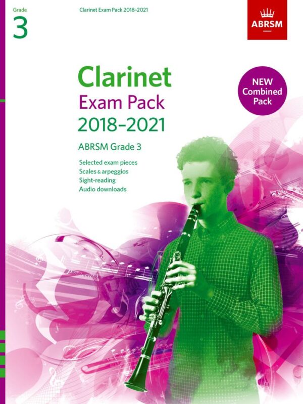 ABRSM Clarinet Exam Pack Grade 3 2018-2021