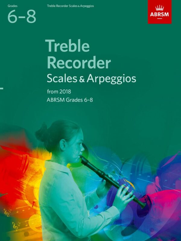 ABRSM Treble Recorder Scales & Arpeggios Grades 6-8