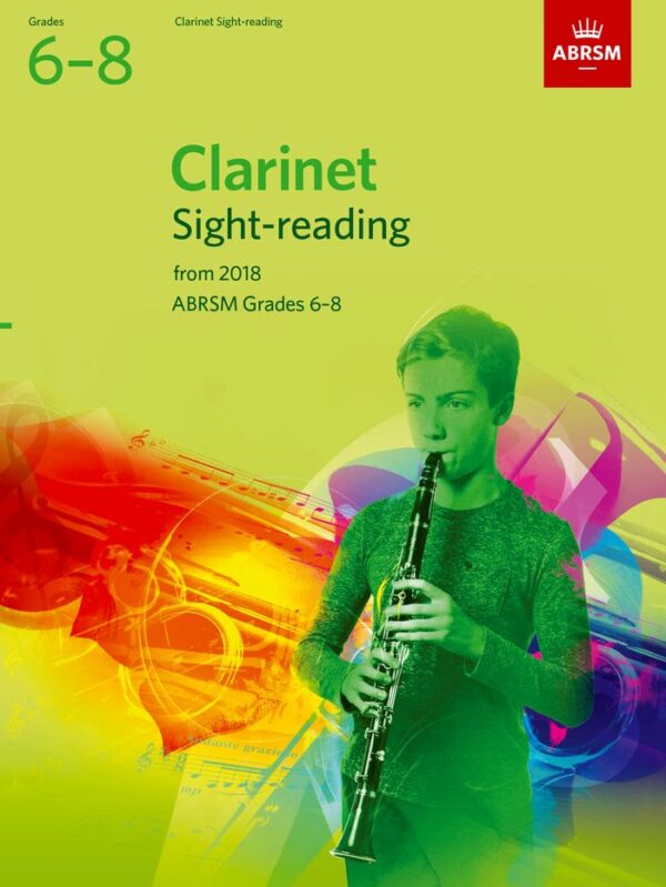 ABRSM Clarinet Sight reading Tests Grades 6–8 from 2018