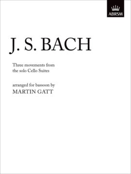Bach Three movements from the solo cello suites, arr Gatt