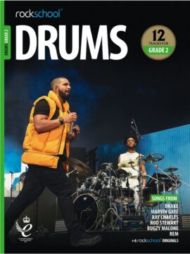 Rockschool Drums Grade 2 2018+ (Book/Audio)