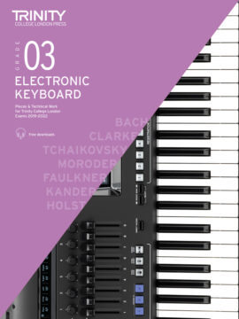 TCL Electronic Keyboard Exam Pieces 2019-2022 Grade 3