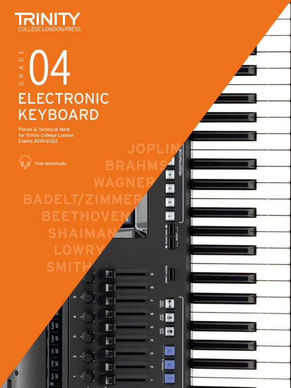 TCL Electronic Keyboard Exam Pieces 2019-2022 Grade 4