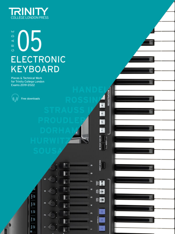 TCL Electronic Keyboard Exam Pieces 2019-2022 Grade 5