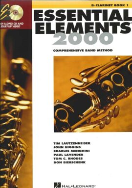 Essential elements 2000: Clarinet book 1 (with CD)