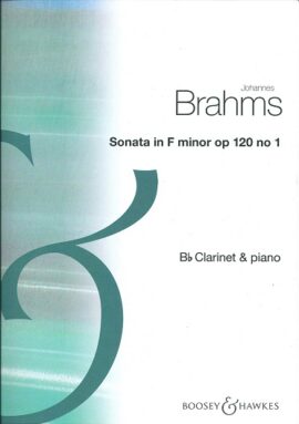 Brahms Clarinet Sonata in F minor Op 120 no.1