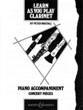 Learn As You Play Clarinet: Piano Accompaniment