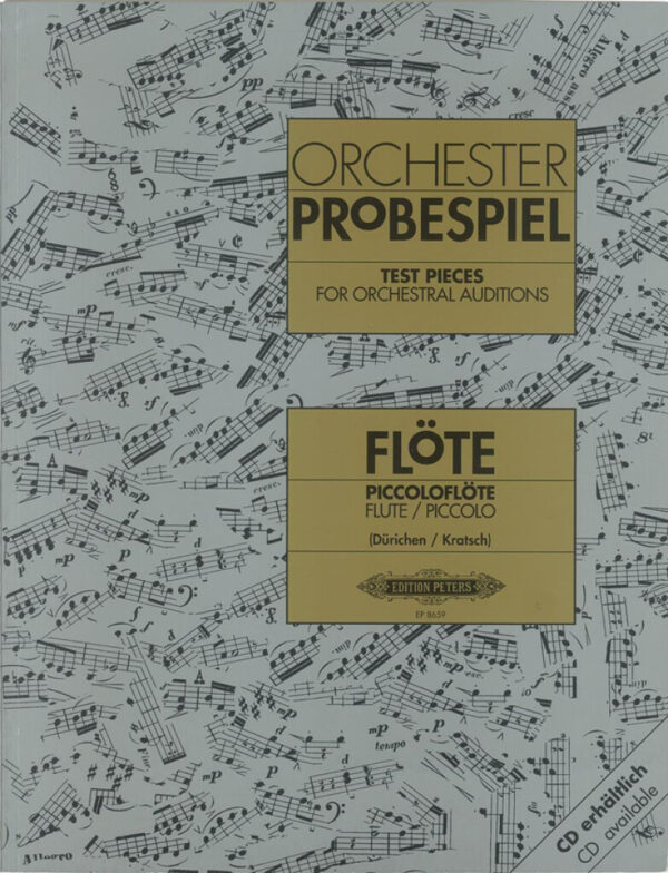 Test Pieces for Orchestral Auditions Flute