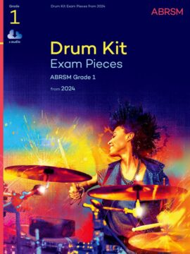 ABRSM Drum Kit Exam Pieces Grade 1, from 2024
