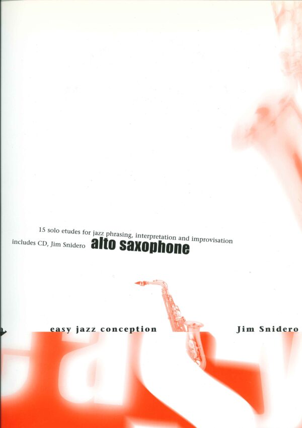 Easy Jazz Conception Alto saxophone