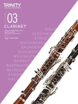 TCL Clarinet Exam Pieces from 2023 Initial Grade 3