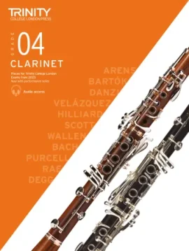 TCL Clarinet Exam Pieces from 2023 Grade 4