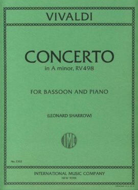Vivaldi Concerto in A minor, RV498