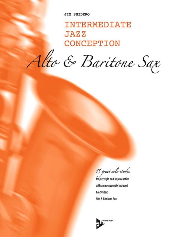 Intermediate Jazz Conception Alto Sax