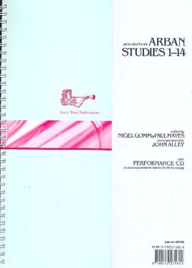 Arban : Studies 1-14 Trumpet & Piano: Book & CD