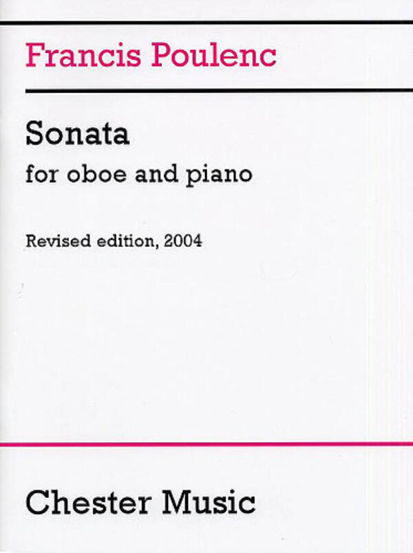 Poulenc Sonata for Oboe