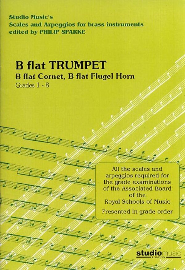 Sparke Scales & Arpeggios for Trumpet Grades 1-8