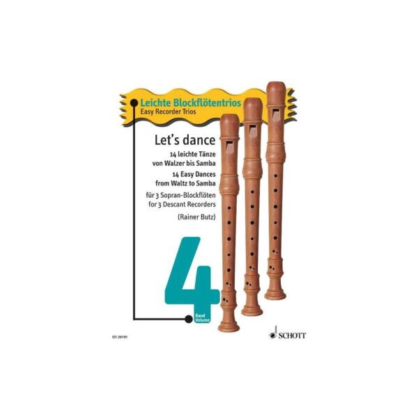 Let's Dance 14 Easy Dances for 3 Descant Recorders