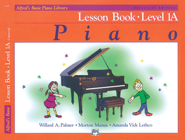 Alfred's Basic Piano Library Lesson Book Level 1A