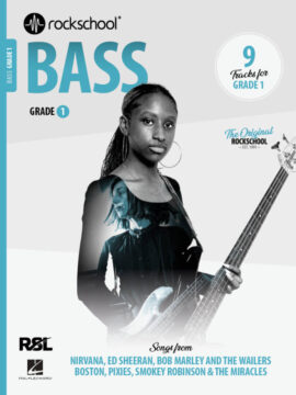 Rockschool Bass Guitar Grade 1 from 2024