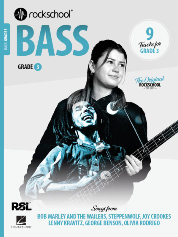 Rockschool Bass Guitar Grade 3 from 2024