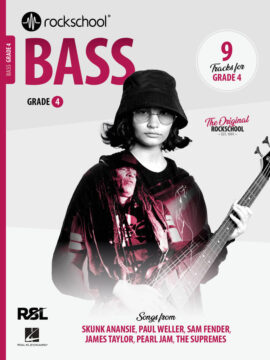 Rockschool Bass Guitar Grade 4 from 2024